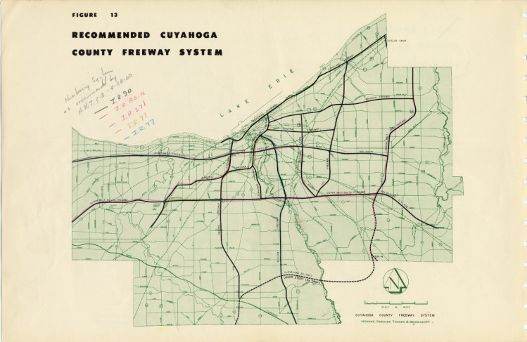 Freeway System Proposed 1957