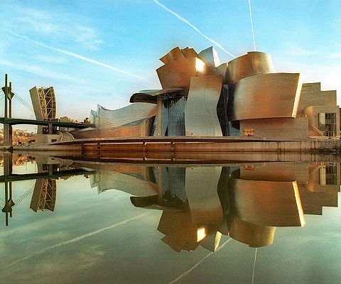 Frank Gehry's Guggenhiem in Bilbao
