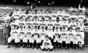 Vintage 1948 Indians World Series Champions Pennant